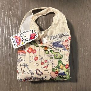 Hello Kitty Hawaii Floral Tote Bag